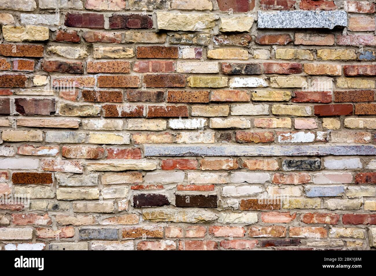 Grunge muro di mattoni texture perfetto per tutte le vostre esigenze di sfondo Foto Stock