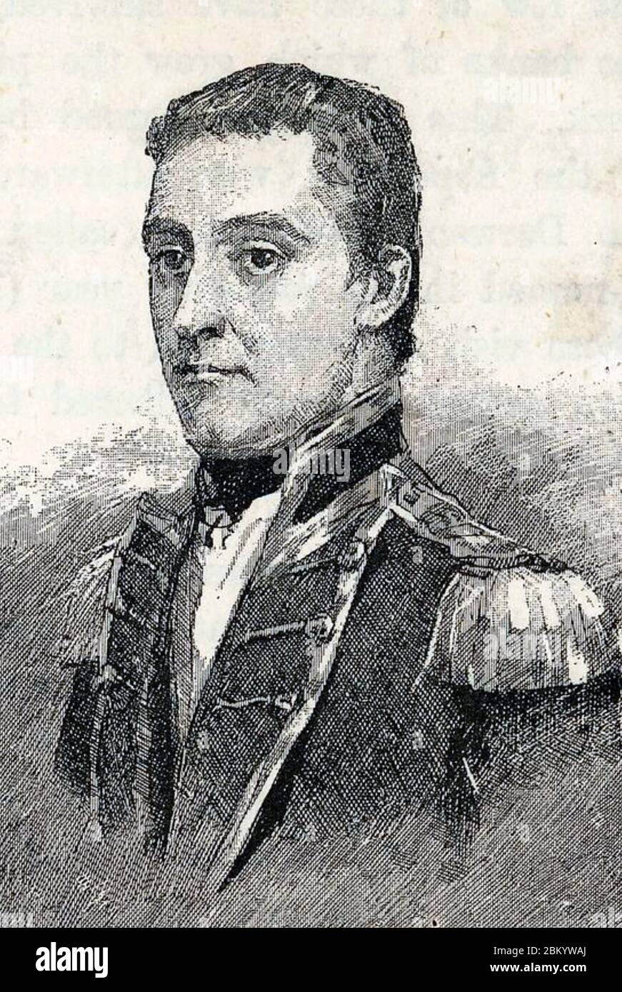 MATTHEW FLINDERS (1774-1814) navigatore e cartografo inglese che ha identificato l'Australia come continente. Foto Stock