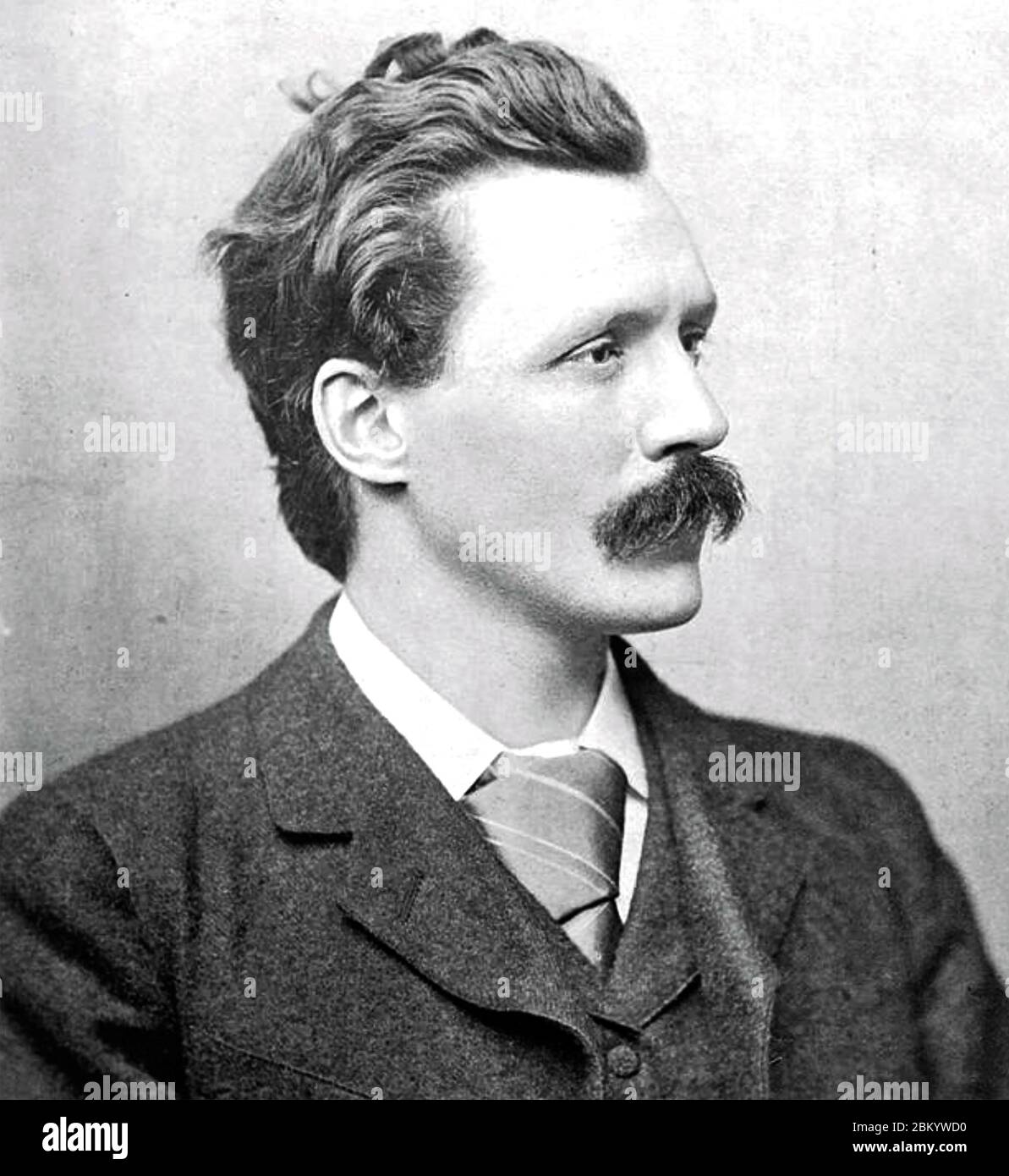 GEORGE GISSING (1857-1903) romanziere e tutor inglese Foto Stock