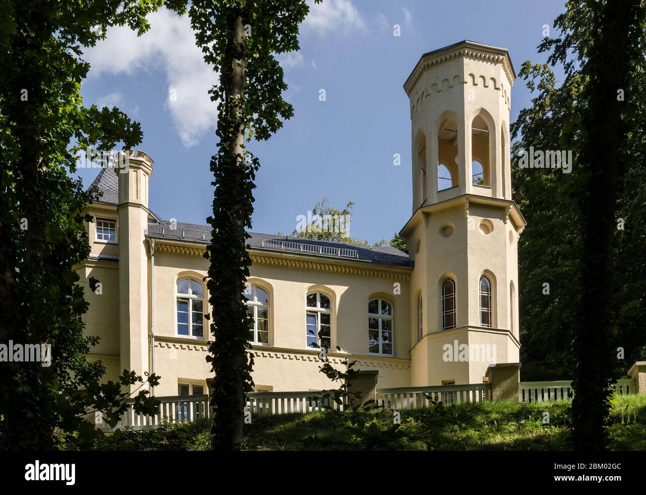 Villa Rosenburg , Thale, Harz, Sachsen-Anhalt, Deutschland, Europa Foto Stock