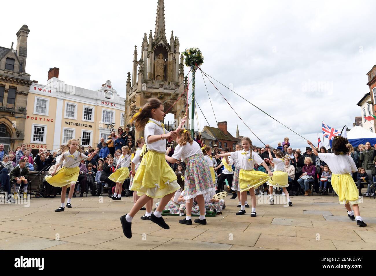 Mayple danza maggio Fayre Leighton Buzzard Letti 2019 Foto Stock