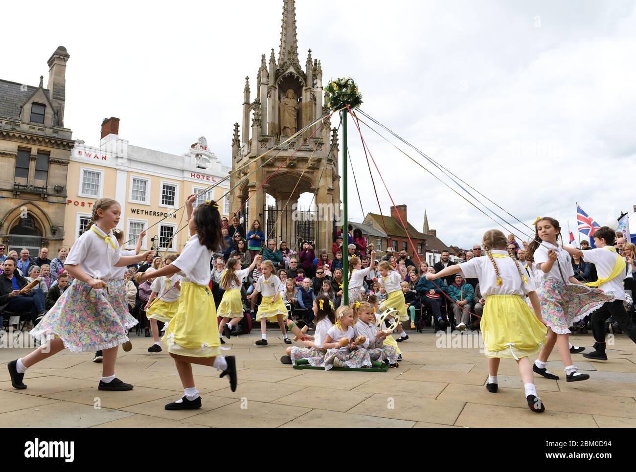 Mayple danza maggio Fayre Leighton Buzzard Letti 2019 Foto Stock