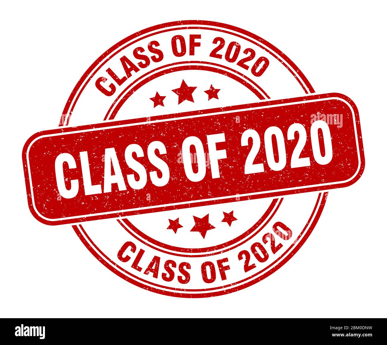 classe di 2020 timbro. classe di 2020 etichetta. segno rotondo a grunge Illustrazione Vettoriale