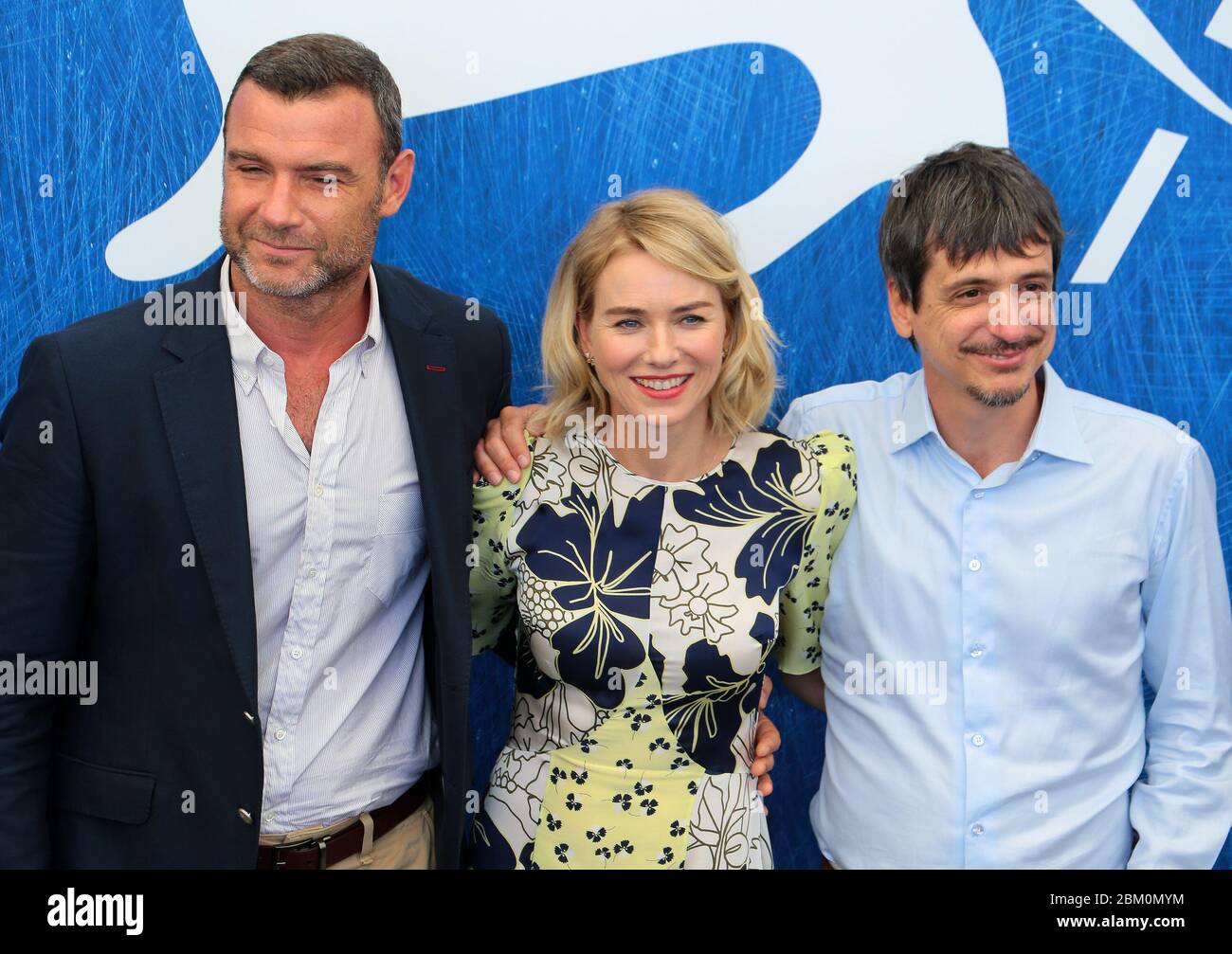 Venezia, Italia. 02 settembre 2016. Liev Schreiber, Noomi Watts e Philippe Falardeau durante la fotocall del 'spurgo' Foto Stock