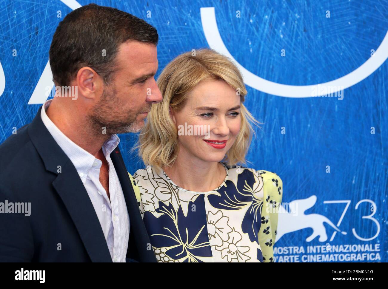 Venezia, Italia. 02 settembre 2016. Liev Schreiber e Noomi Watts durante la fotocall del 'bleder' durante il Festival del Cinema di Venezia. Foto Stock