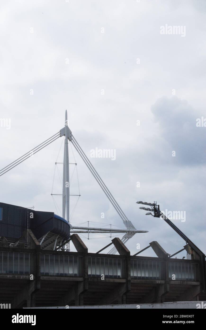 Millennium Stadium Principality Stadium, Westgate Street, Cardiff, Wales CF10 1JA di Bligh Lobb Sports Architecture HOK 2000s Foto Stock