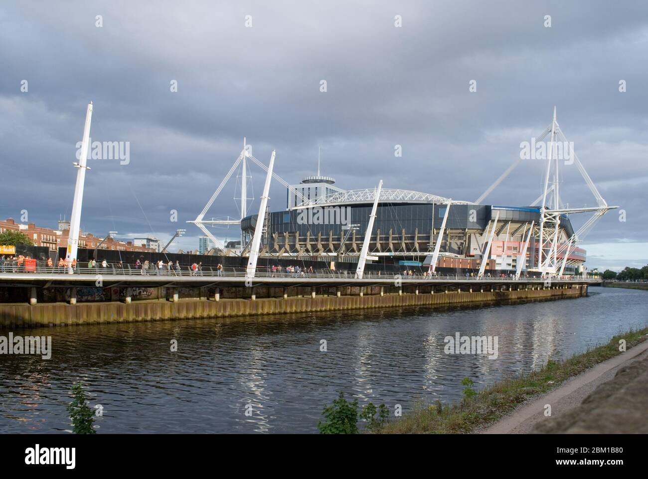 Millennium Stadium Principality Stadium, Westgate Street, Cardiff, Wales CF10 1JA di Bligh Lobb Sports Architecture HOK 2000s Foto Stock