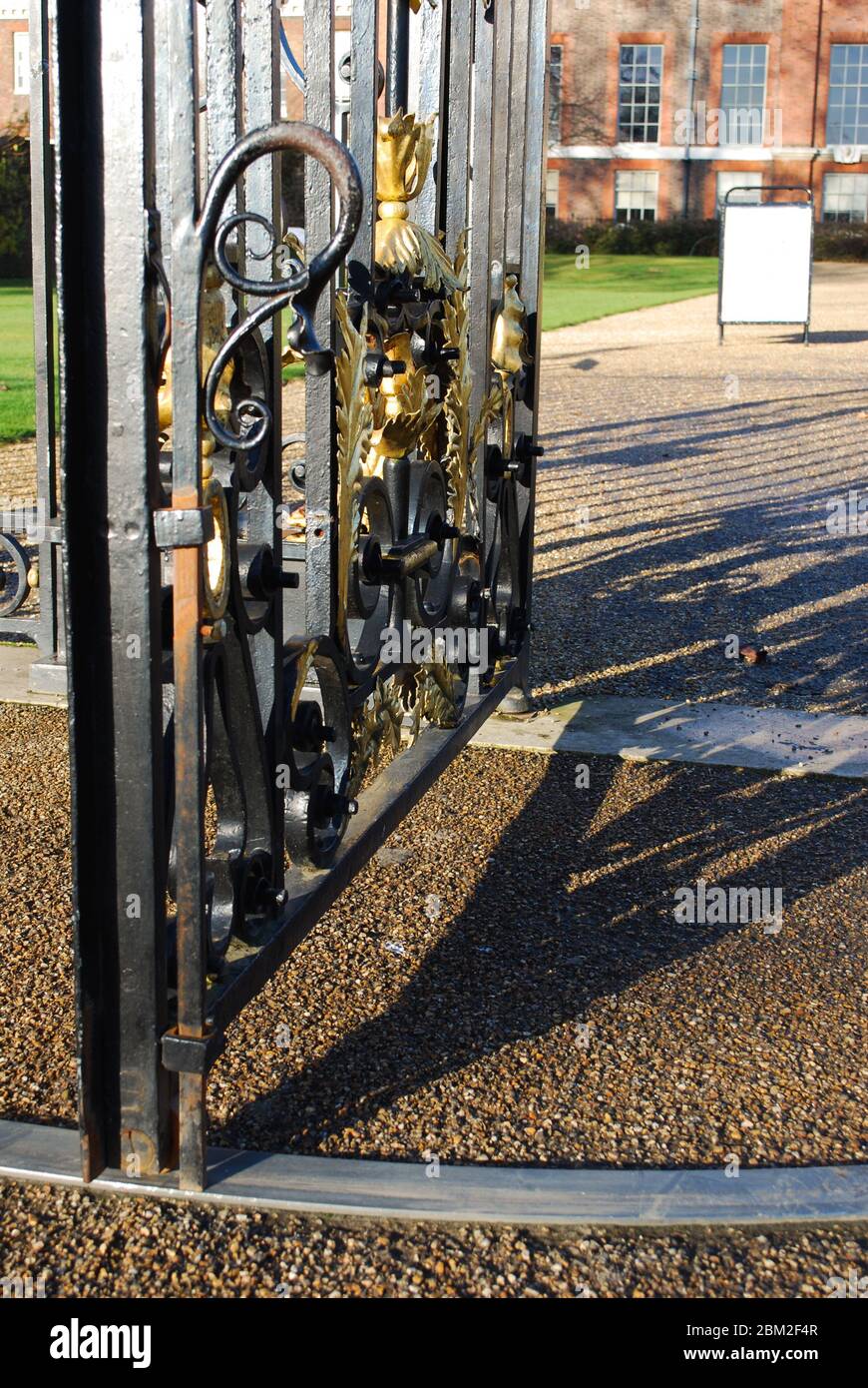 Famiglia reale britannica William & Kate Duke & Duchessa di Cambridge Kensington Palace, Kensington Gardens, Londra W8 4PX di Sir Christopher Wren Foto Stock