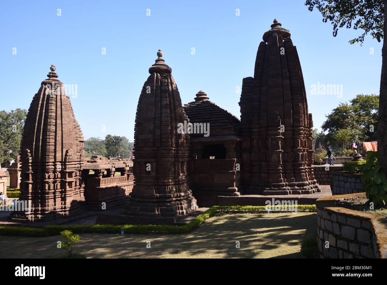 Antichi templi del periodo Kalachuri Amarkantak, Madhya Pradesh (MP) Foto Stock