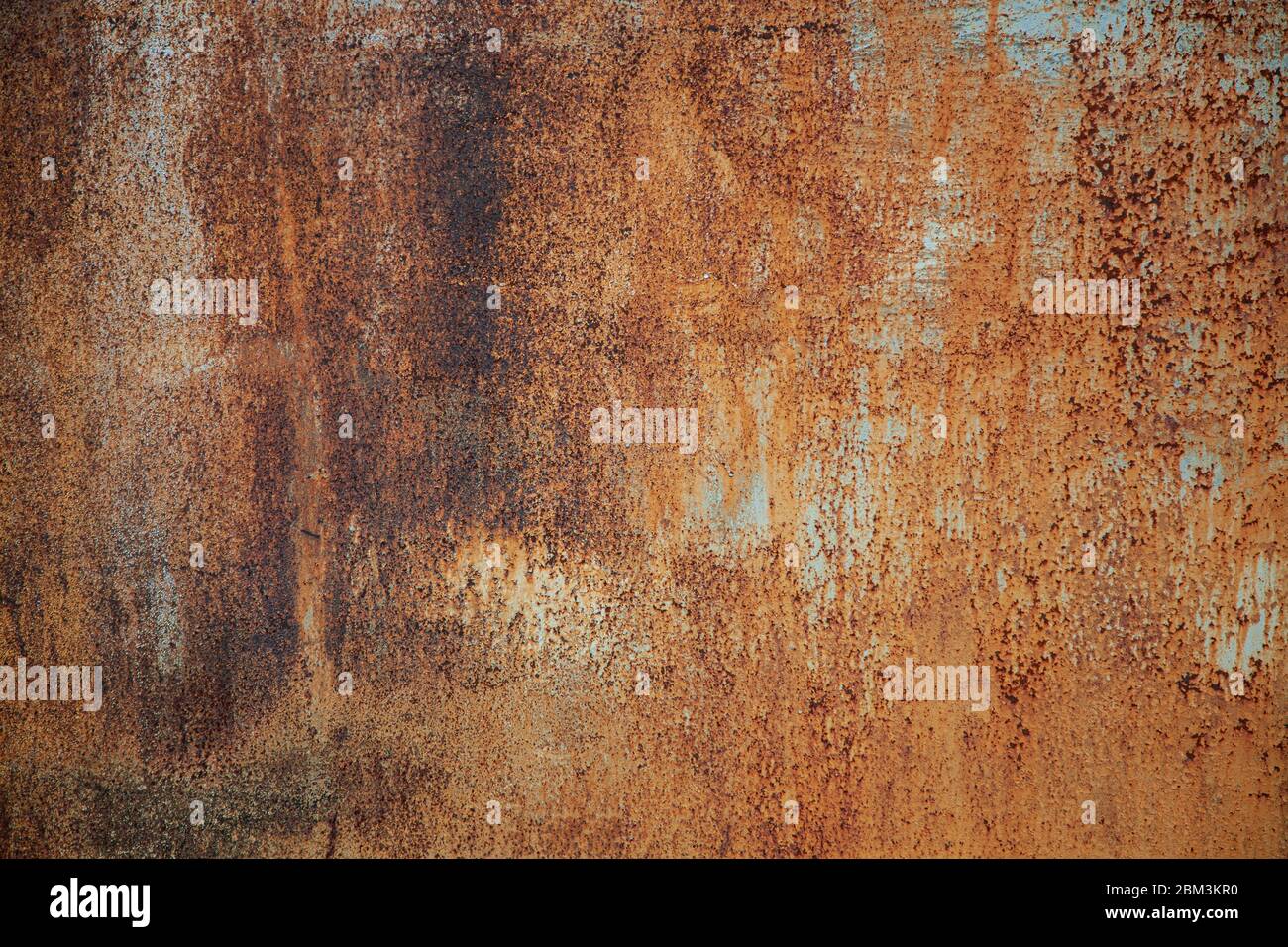 struttura di vecchio foglio di metallo arrugginito Foto Stock