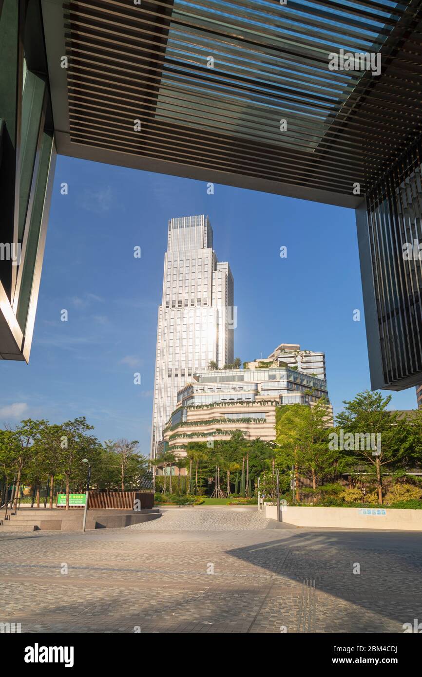K11 Musea e Museo d'Arte, Tsim Sha Tsui, Kowloon, Hong Kong Foto Stock