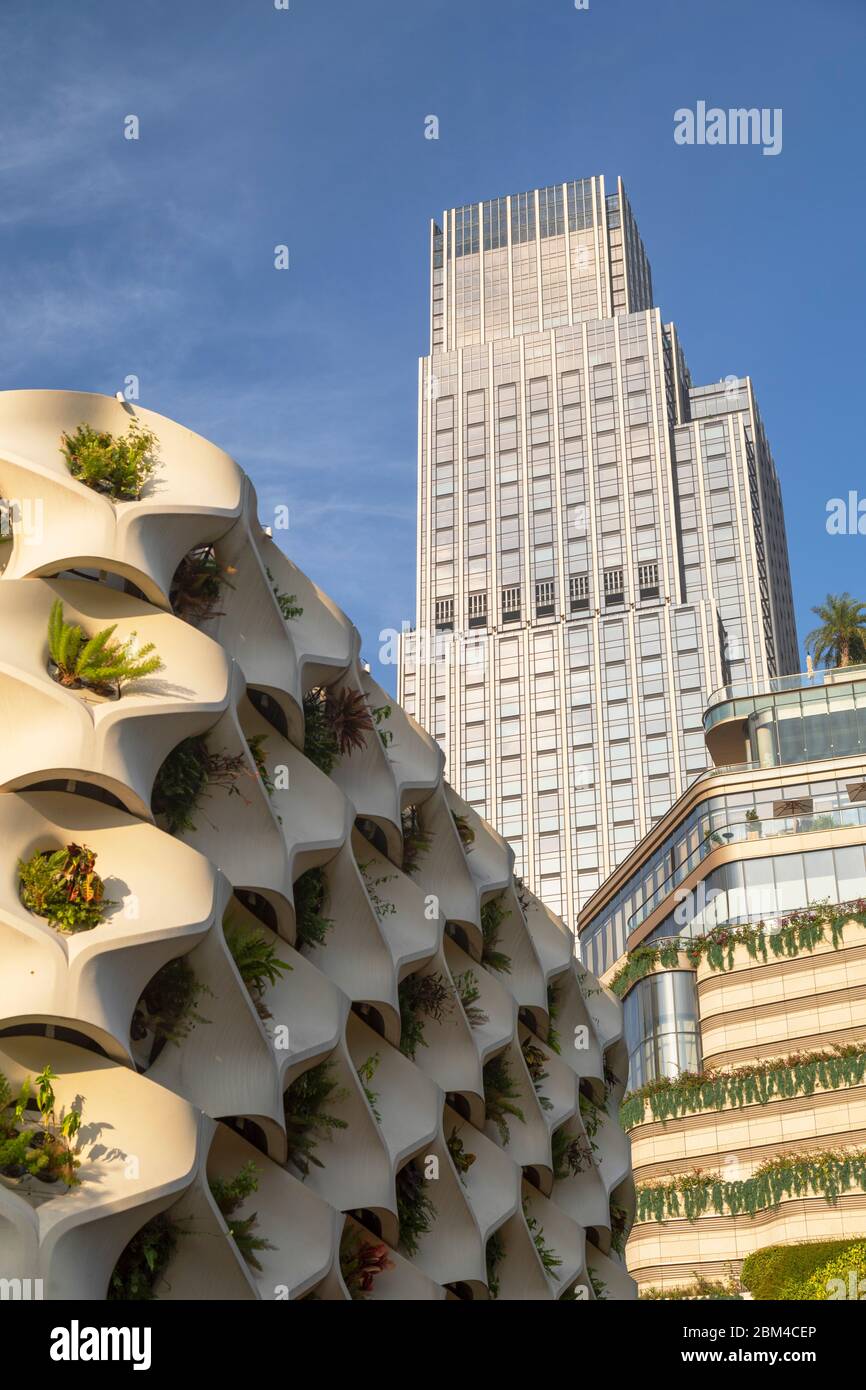 K11 Musea and Rosewood Hotel, Tsim Sha Tsui, Kowloon, Hong Kong Foto Stock