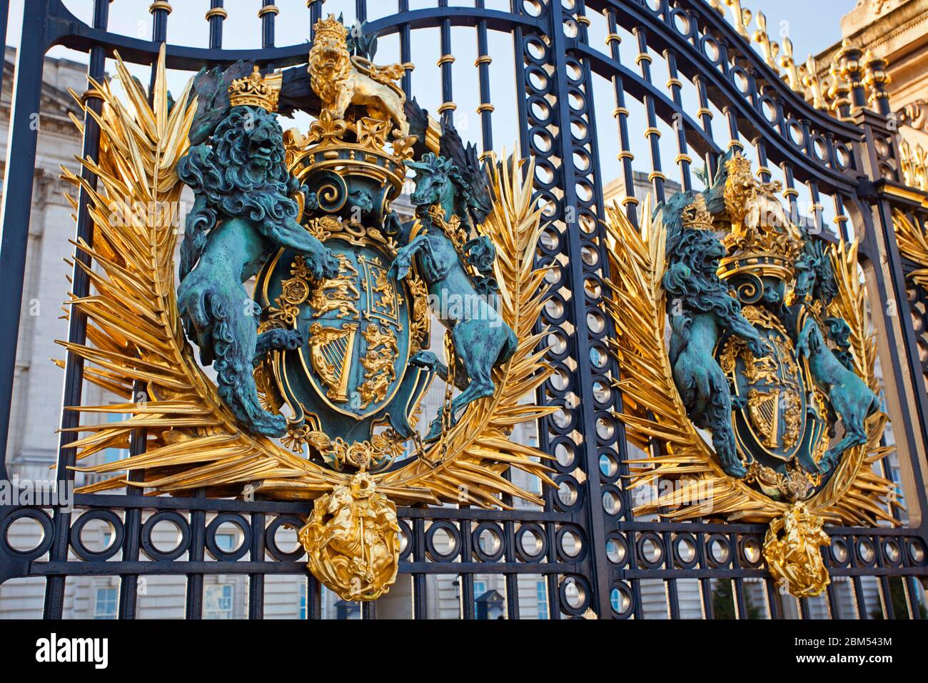 Palazzo di Buckingham Gate Foto Stock