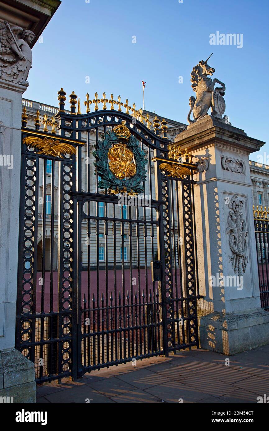 Palazzo di Buckingham Gate Foto Stock