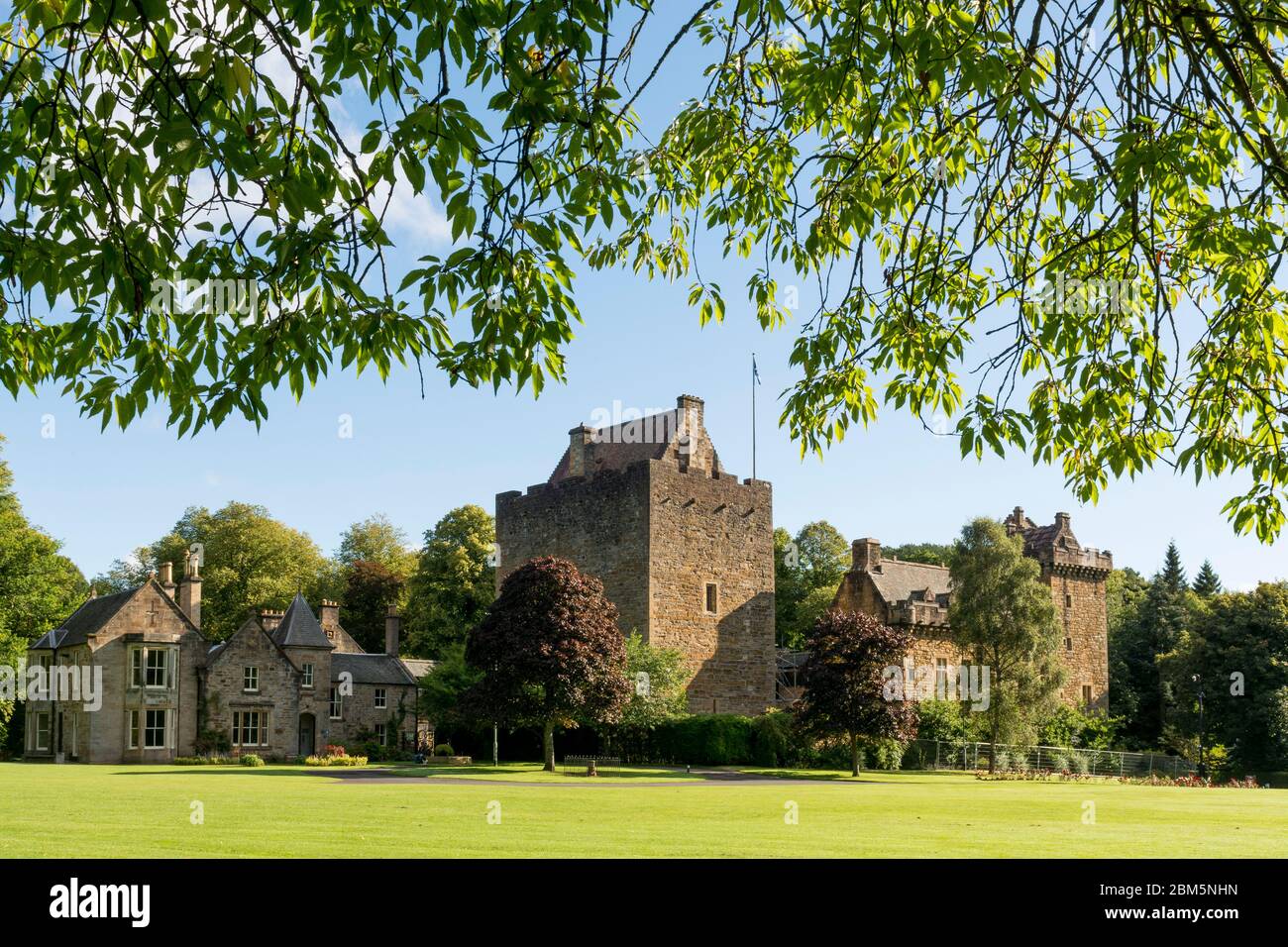 Castello di Dean, Kilmarnock, Ayrshire Foto Stock