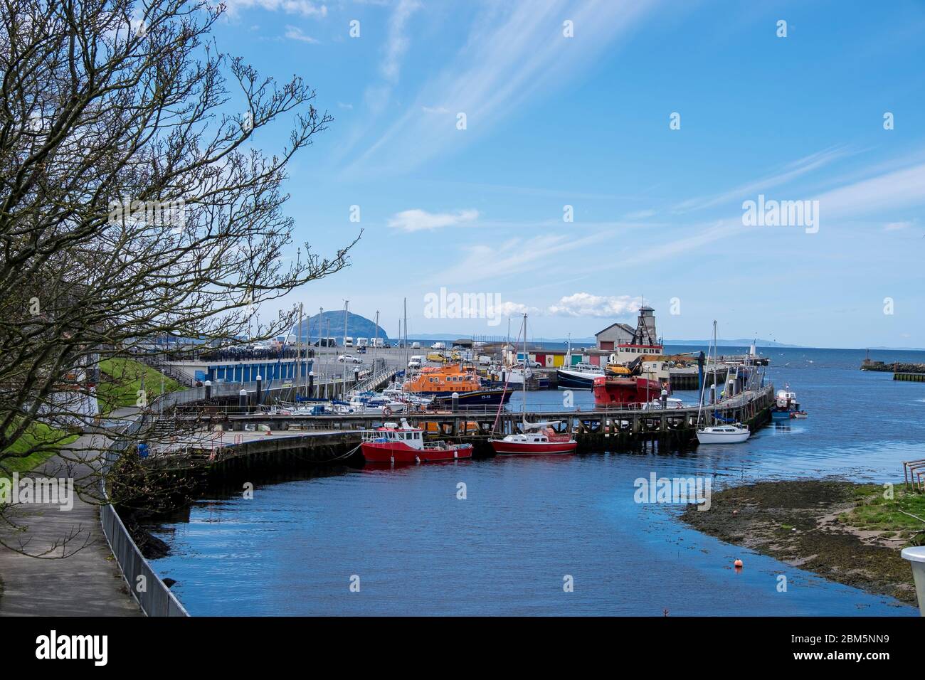 Girvan, Ayrshire Foto Stock