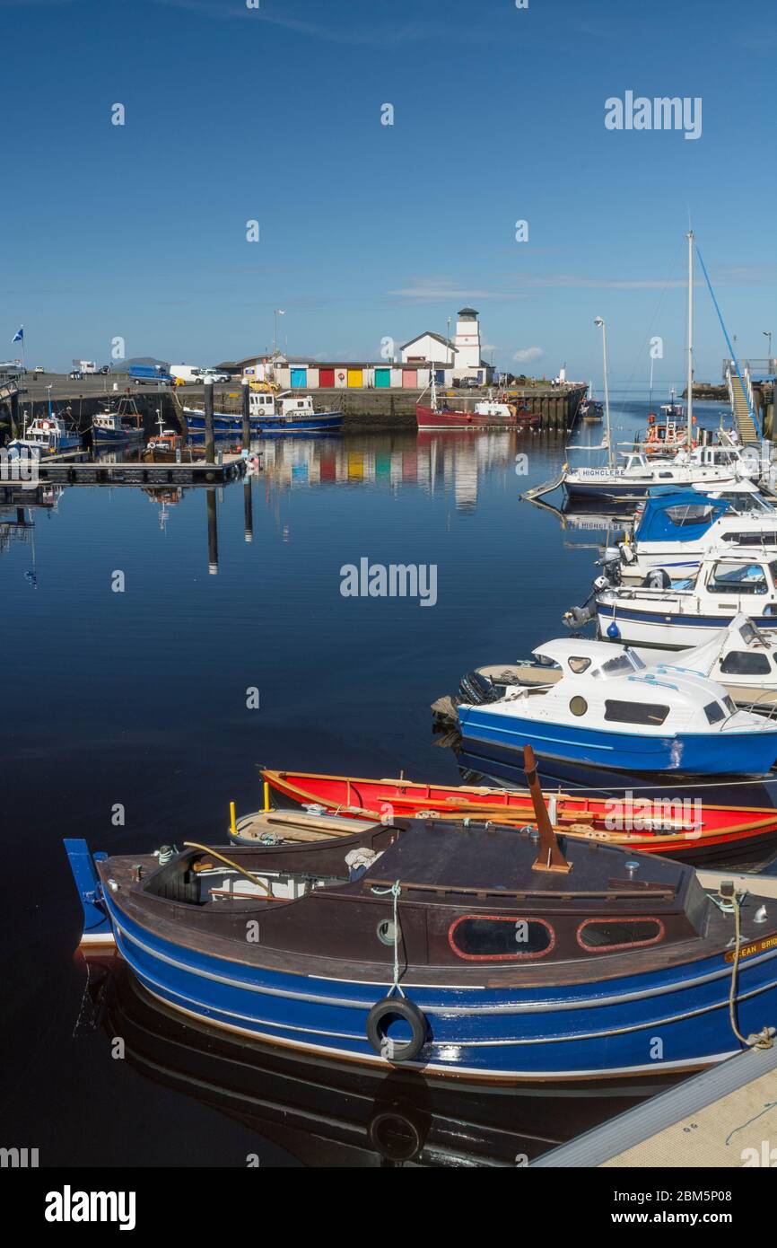 Girvan, Ayrshire Foto Stock