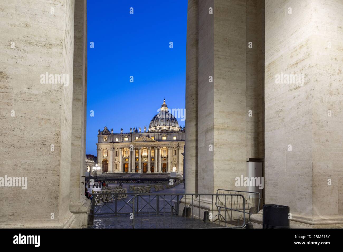 Petersdom, Vatikan, Rom, Italien Foto Stock