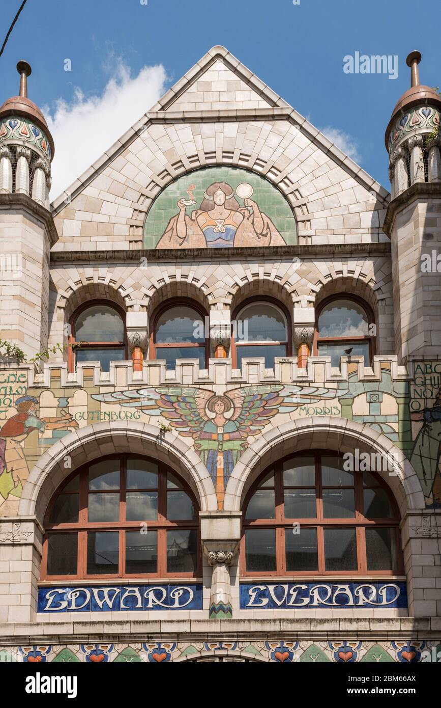 L'ex edificio di Everard Printing Works, Bristol, Regno Unito Foto Stock