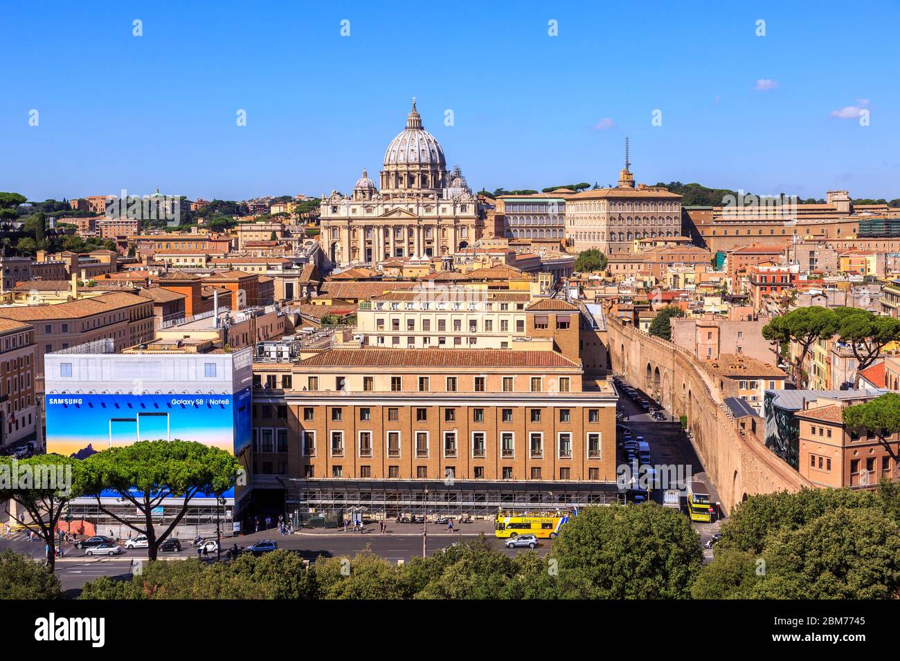 Petersdom, Vatikan, Rom, Italien Foto Stock