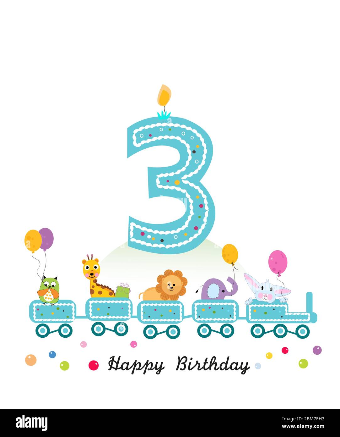 Old English Co. Biglietto di auguri per il terzo compleanno per ragazzo o ragazza, divertente cartone animato dinosauro cartone animato, biglietto per terzo compleanno, per figlio, figlia, nipote, con