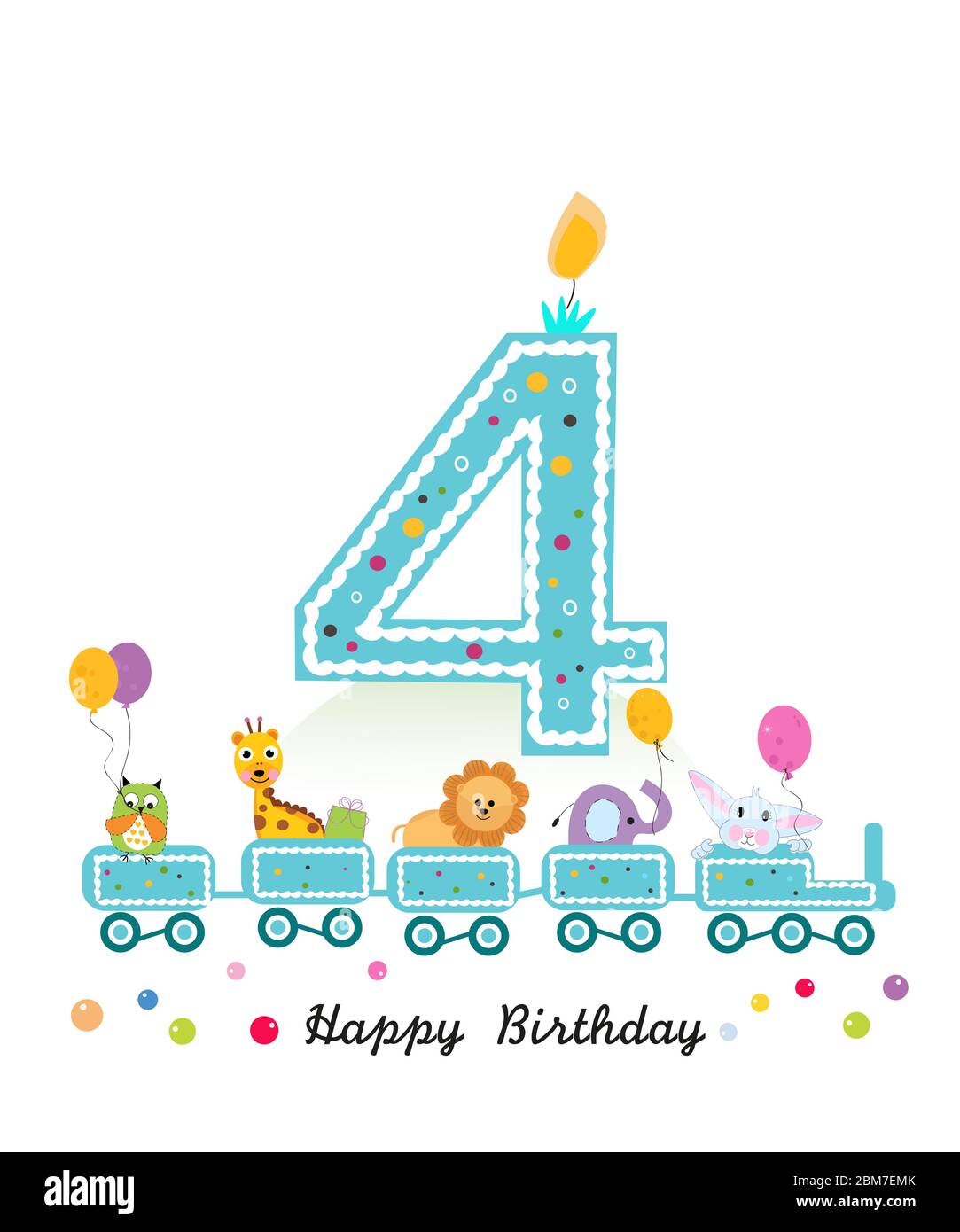 ClipArt di compleanno dei bambini dell'annata, 4 anni, quattro, bambina,  ragazzo, gattino, pony quarto compleanno, triciclo, trike PNG file 4440 -   Italia