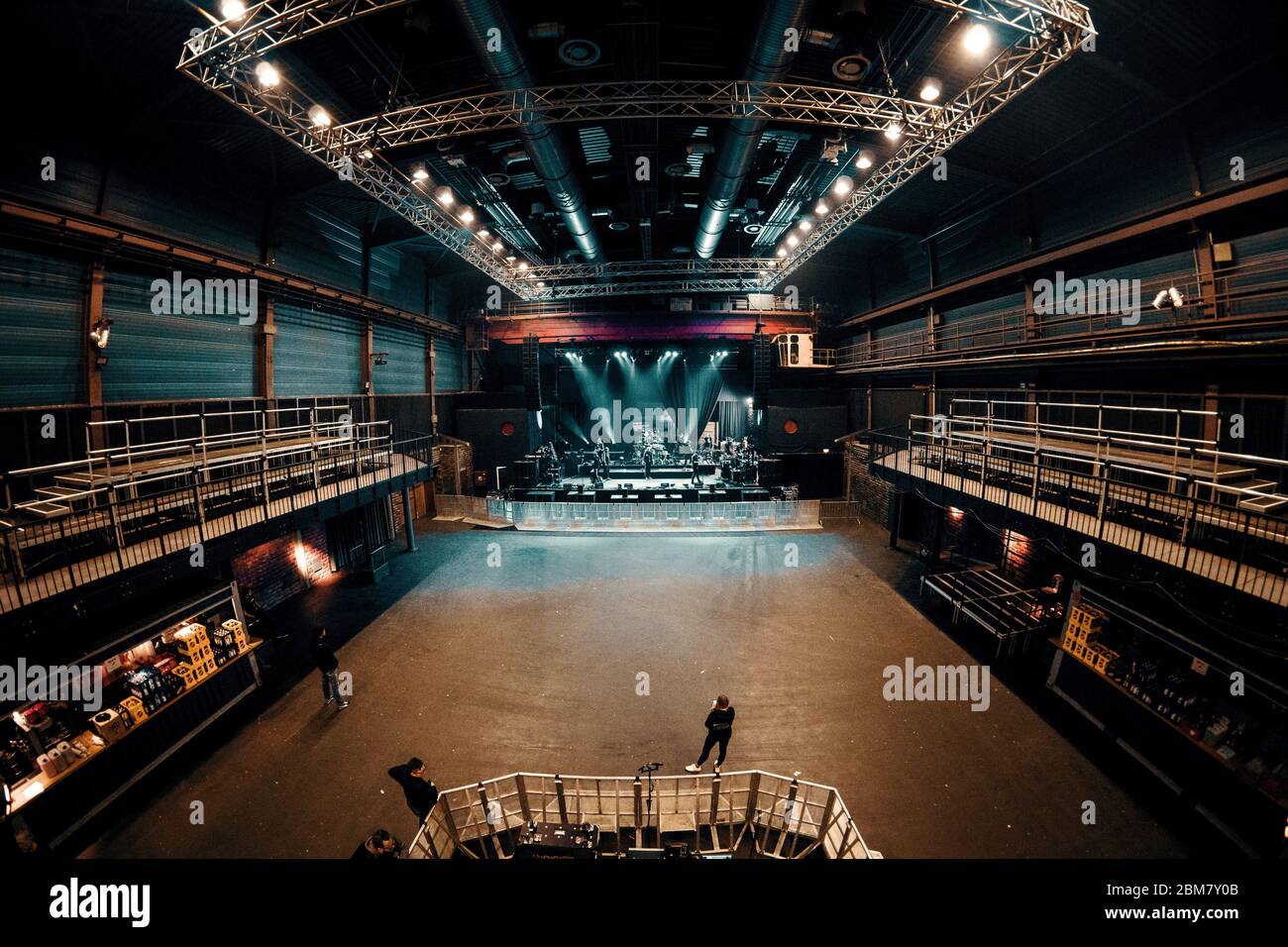 sala concerti vuota in germania Foto Stock