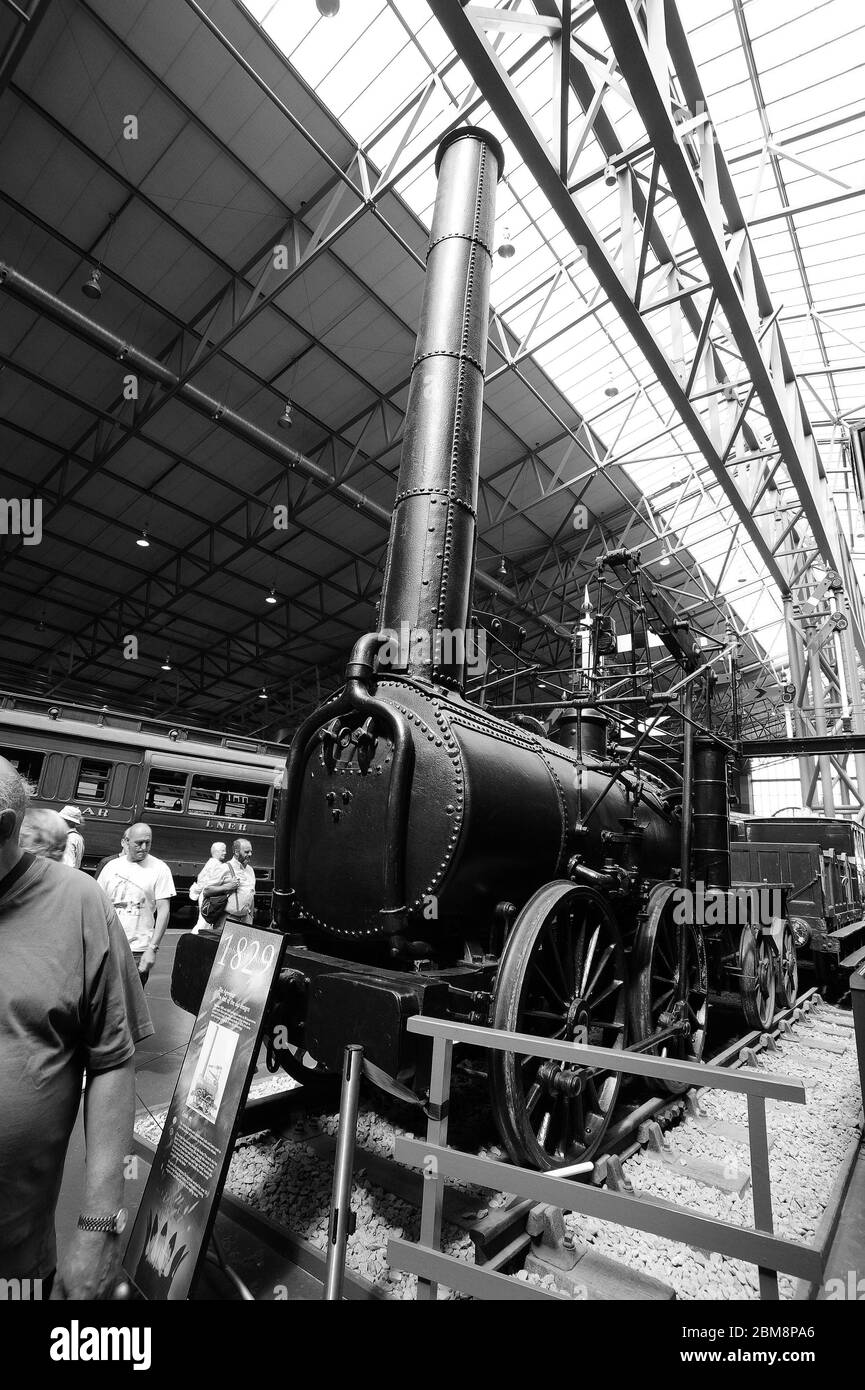 'Agenoria' al Museo Nazionale delle Ferrovie di York. Foto Stock