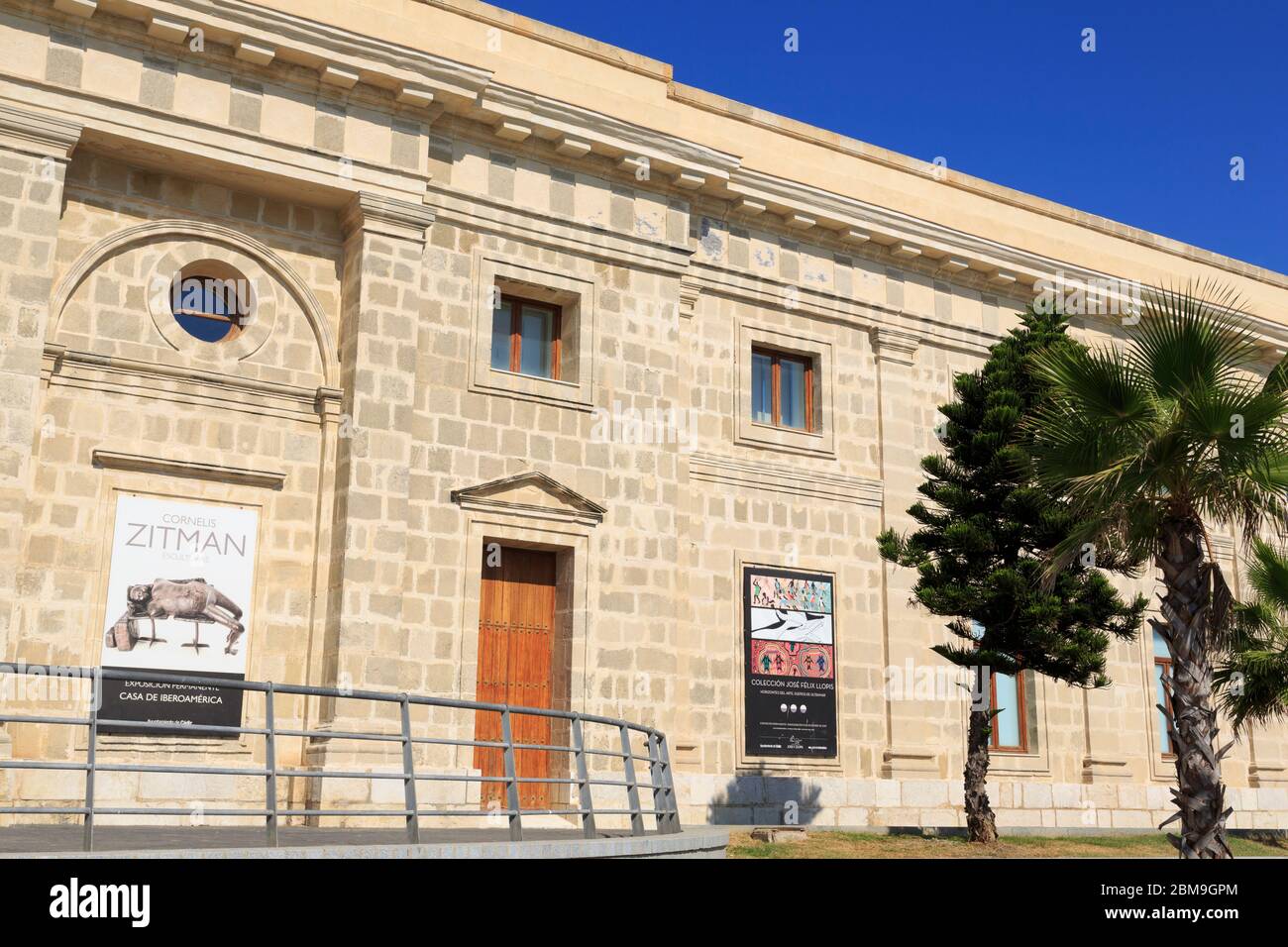 Casa De Iberoamerica, Cadice City, Andalusia, Spagna, Europa Foto Stock