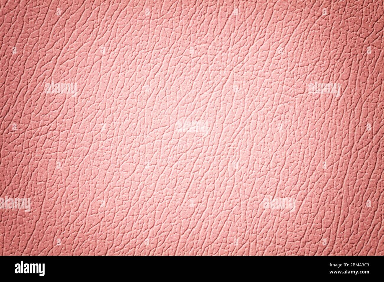 Sfondo in pelle rosa chiaro, primo piano. Rosa cracked sfondo da rughe pelle,  struttura di tessuto perlato con vignetta Foto stock - Alamy