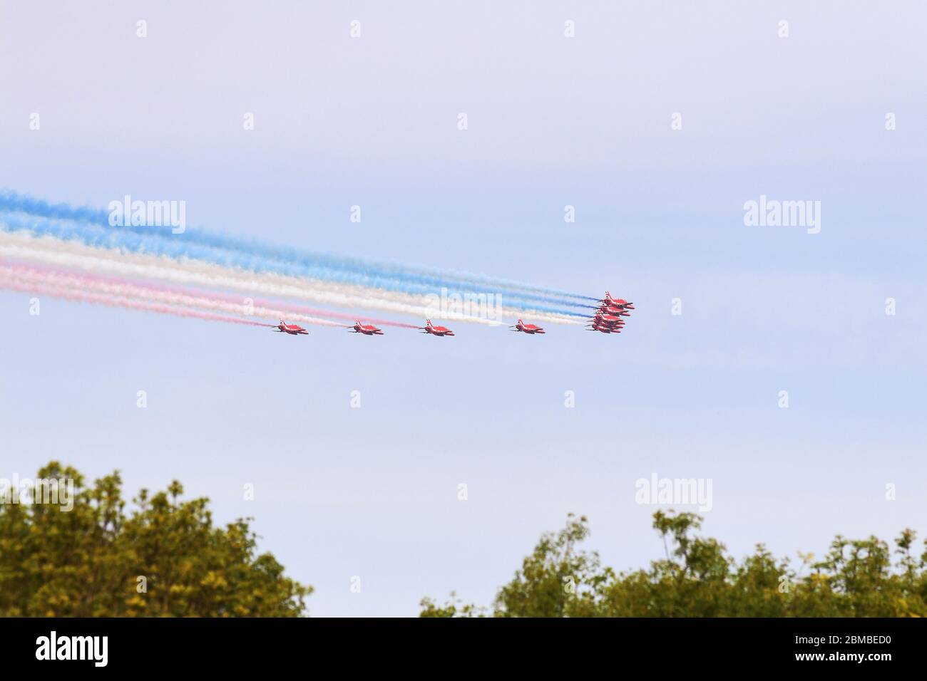 Winslow, Regno Unito. 8 maggio 2020. Little Horwood Airfield Buckinghamshire 08/05/2020 il campo aereo fu costruito durante la seconda guerra mondiale ed era in azione dal settembre 1942 al gennaio 1946 Credit: Roger Parker/Alamy Live News Foto Stock