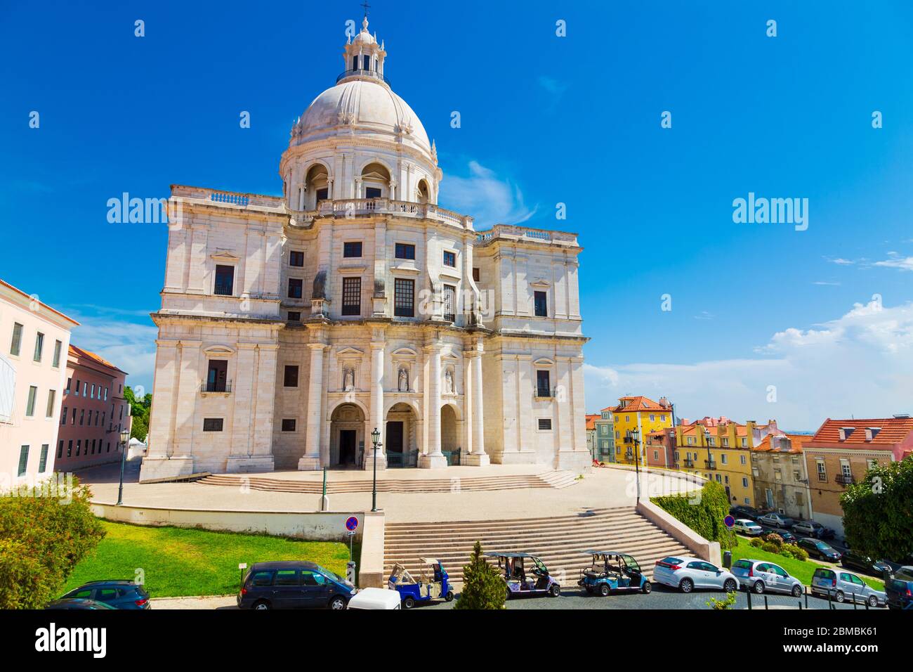 Chiesa di Santa Engracia - Pantheon nazionale a Lisbona città, Portogallo Foto Stock