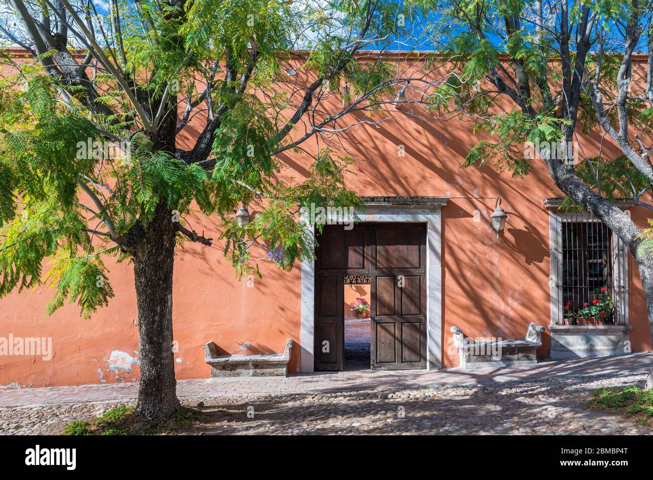 Hacienda la Cantera a Lagos de Moreno, Jalisco, Messico. Foto Stock