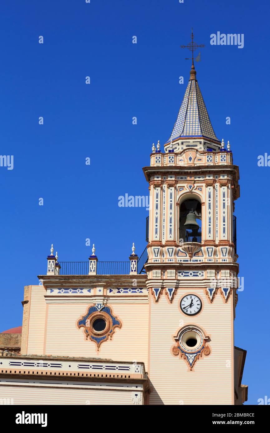 Chiesa di San Pedro, Huelva City, Andalusia, Spagna, Europa Foto Stock