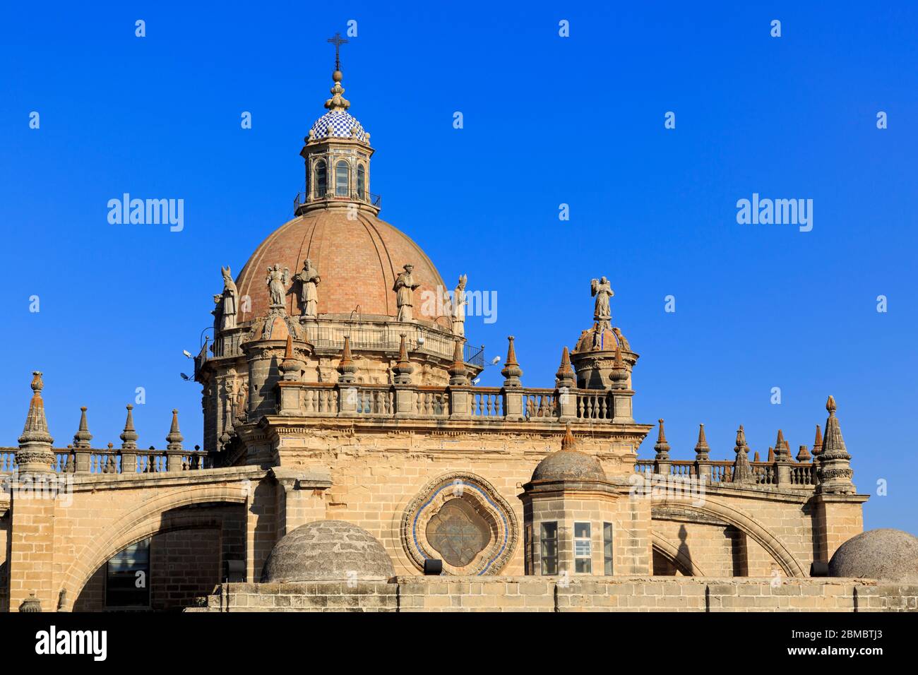 Cattedrale, Jerez de la Frontera City, Andalusia, Spagna, Europa Foto Stock