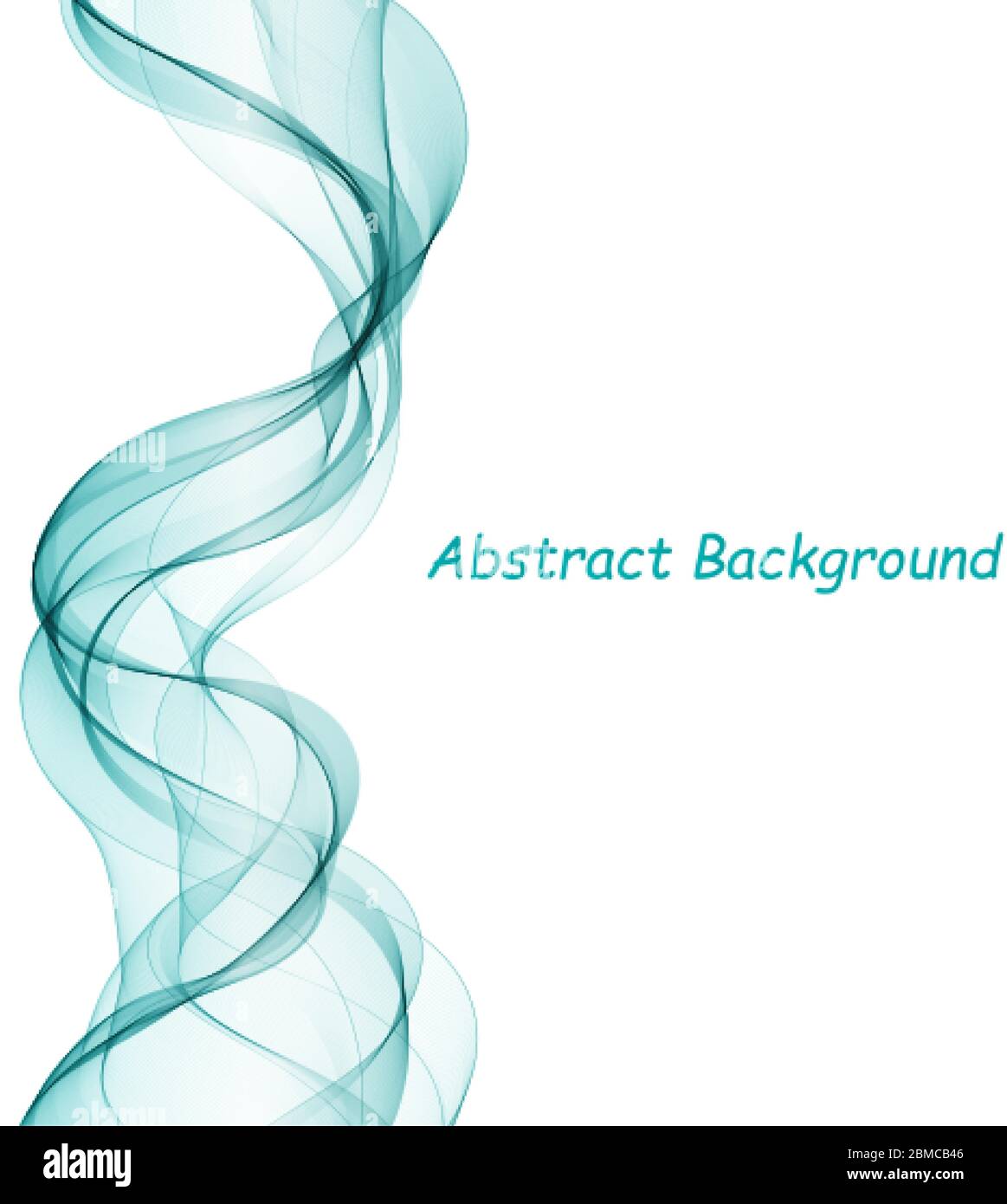 onda vettoriale blu. layout per presentazione, brochure Illustrazione Vettoriale