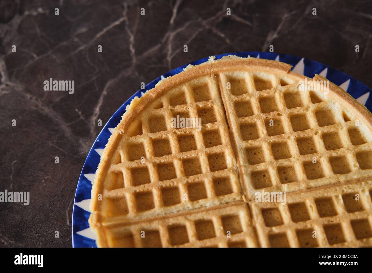 Waffle sani fatti in casa, senza paleo e glutine Foto Stock