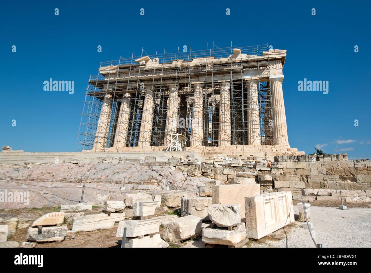 Il Partenone. Acropoli di Atene, Grecia Foto Stock