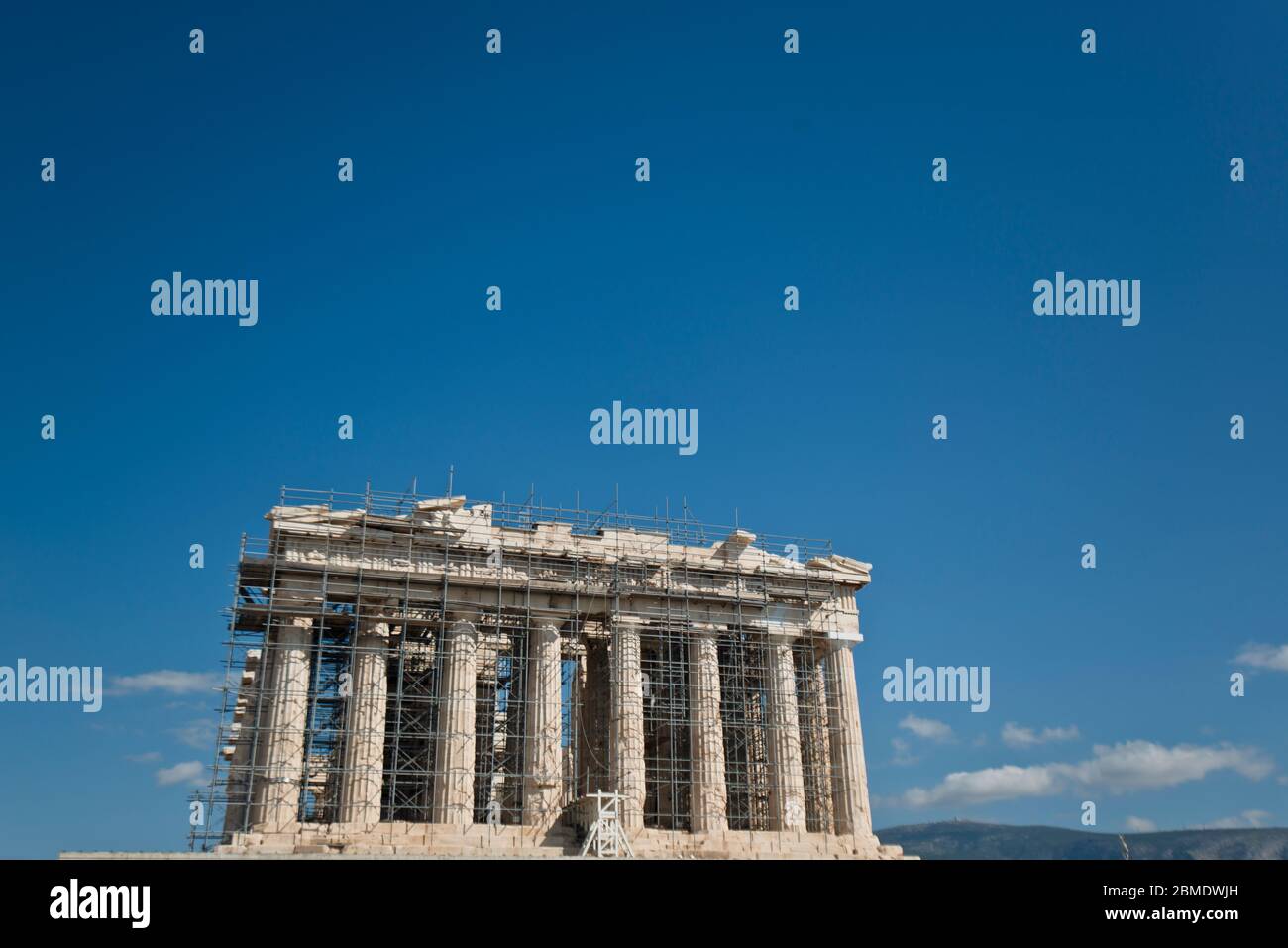 Il Partenone. Acropoli di Atene, Grecia Foto Stock