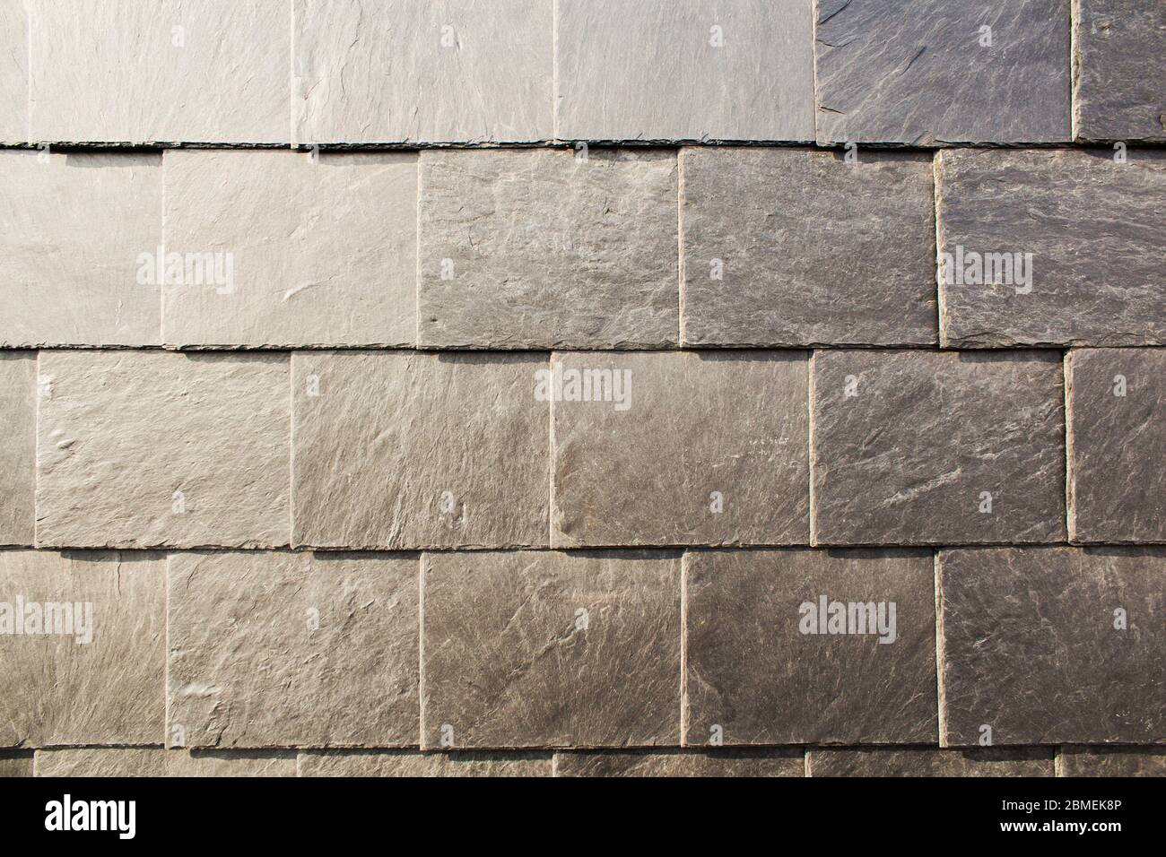 Abstract dettaglio del vecchio tetto di ardesia piastrelle Foto Stock