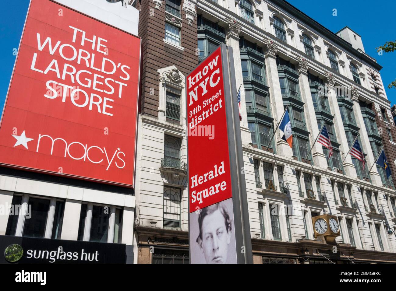 Macy's Flagship Store in Herald Square, NYC Foto Stock