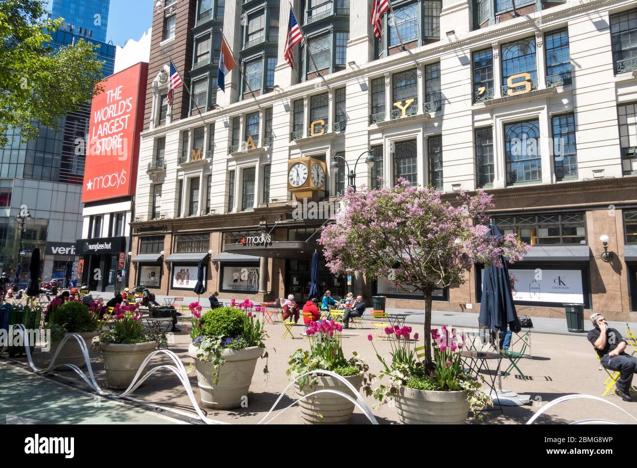 Macy's Flagship Store in Herald Square, NYC Foto Stock