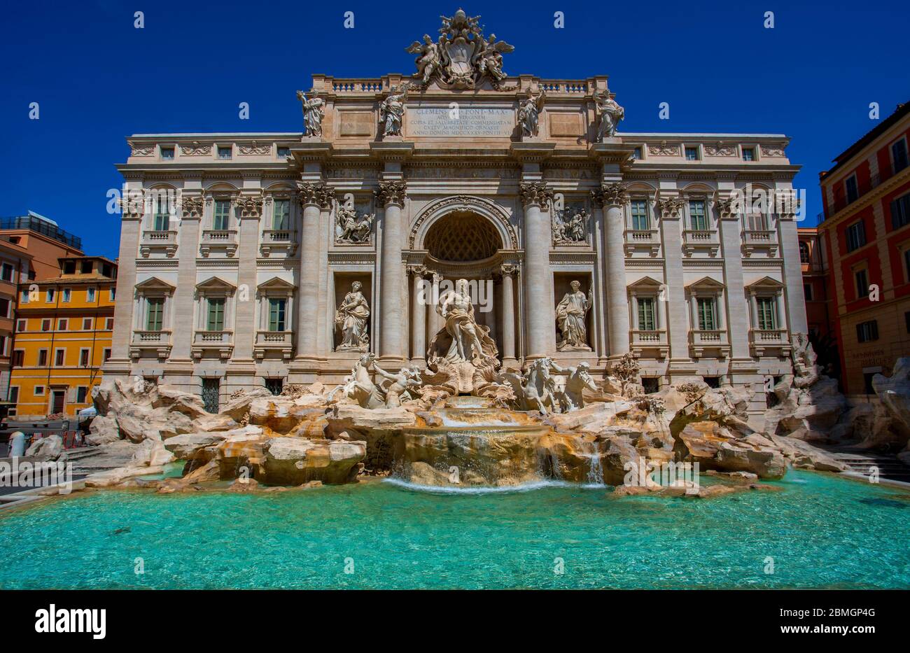 Fontana di Trevi (Roma) Foto Stock