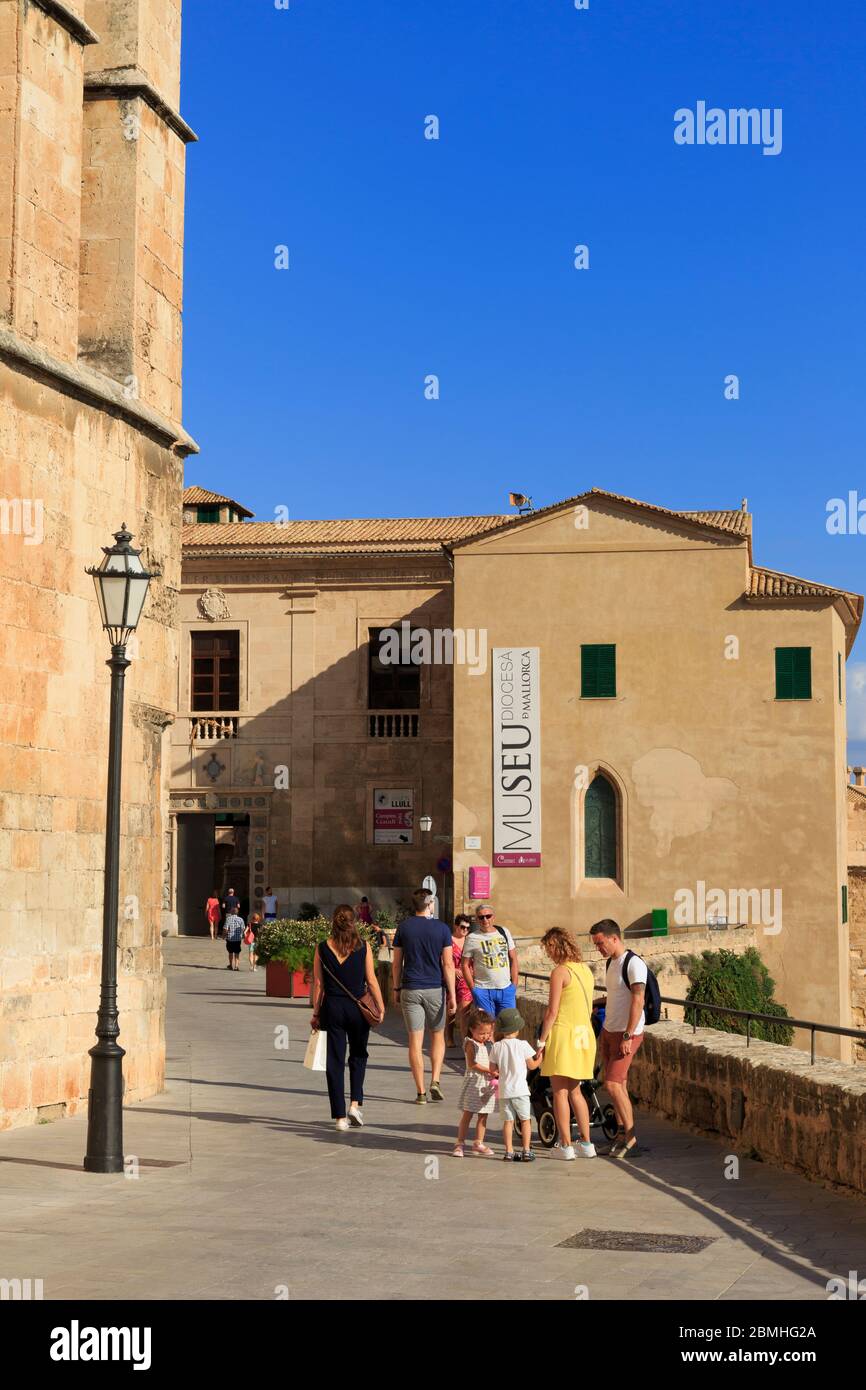 Museo della diocesi, Palma De Mallorca, Maiorca, Isole Belariche, Spagna, Europa Foto Stock