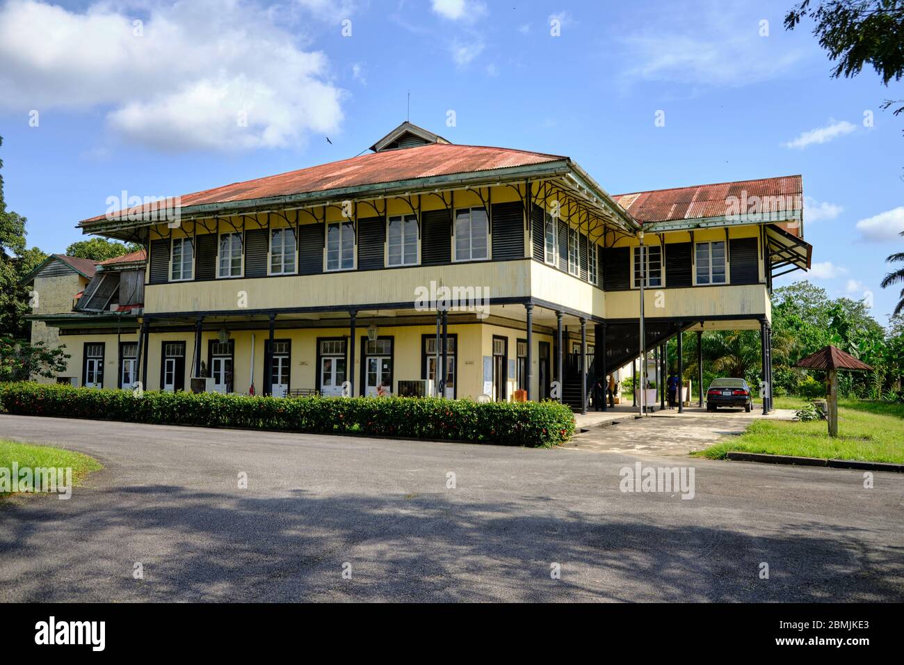 Edificio coloniale del museo nazionale di Calabar. Foto Stock