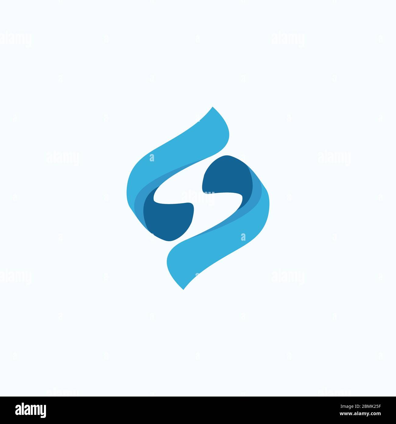 Modello di disegno vettoriale con logo ss o logo s. Illustrazione Vettoriale