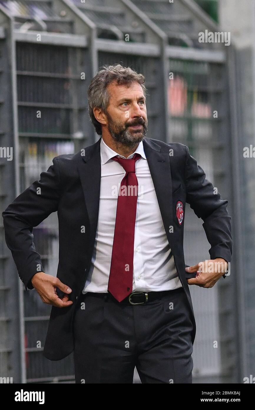 maurizio ganz (allenatore di milano) durante la stagione di calcio Italiana Serie A Donne 2019/20, , italia, 01 Jan 2020 Foto Stock
