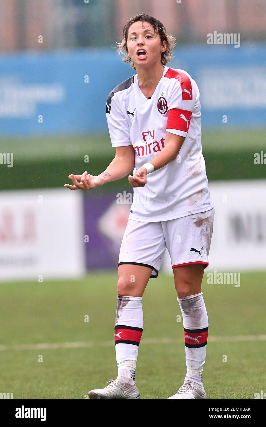 valentina giacinti (milano) durante la stagione di calcio Italiana Serie A Donne 2019/20, , italia, 01 Jan 2020 Foto Stock