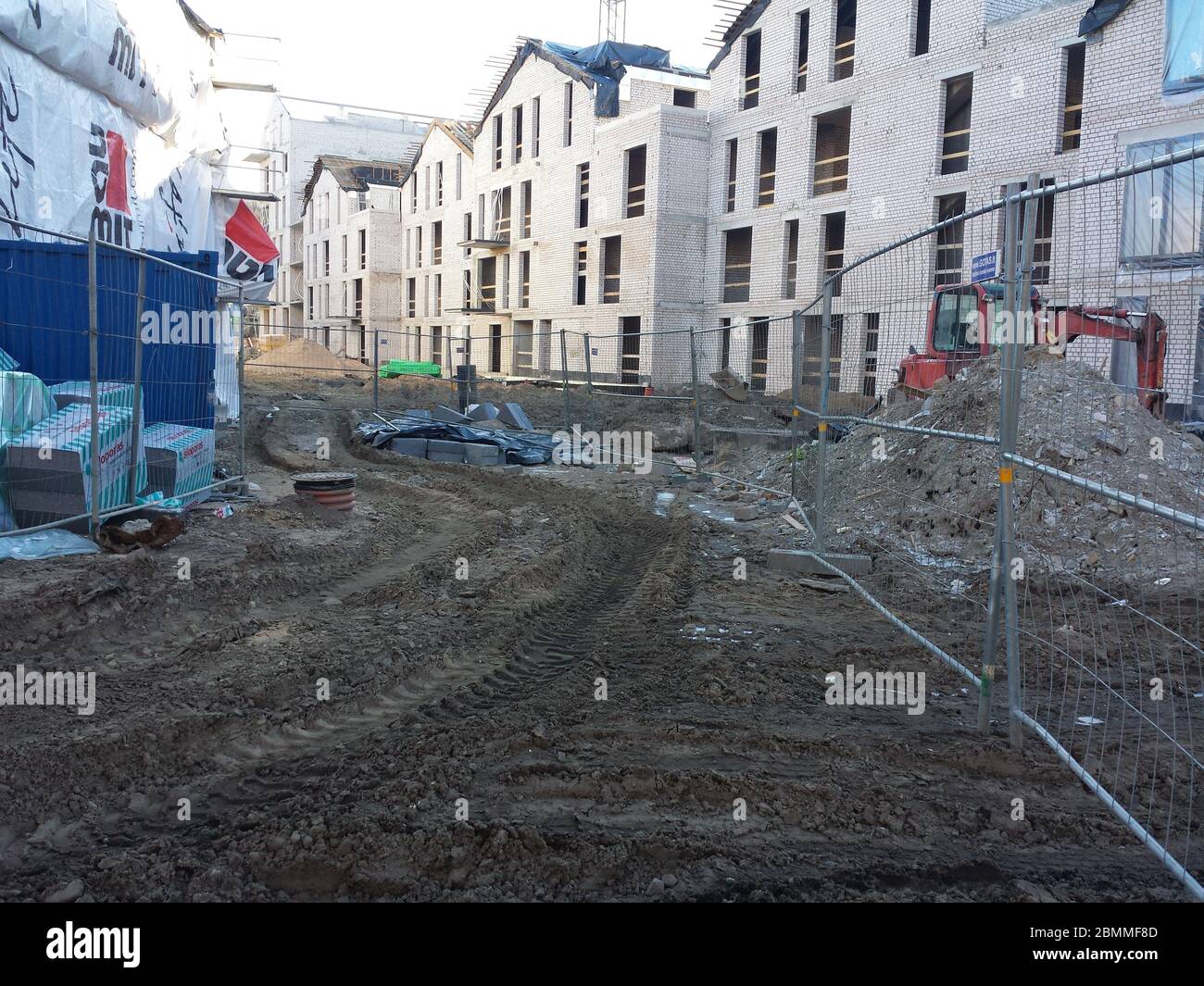 Sviluppo di un nuovo quartiere della città Foto Stock