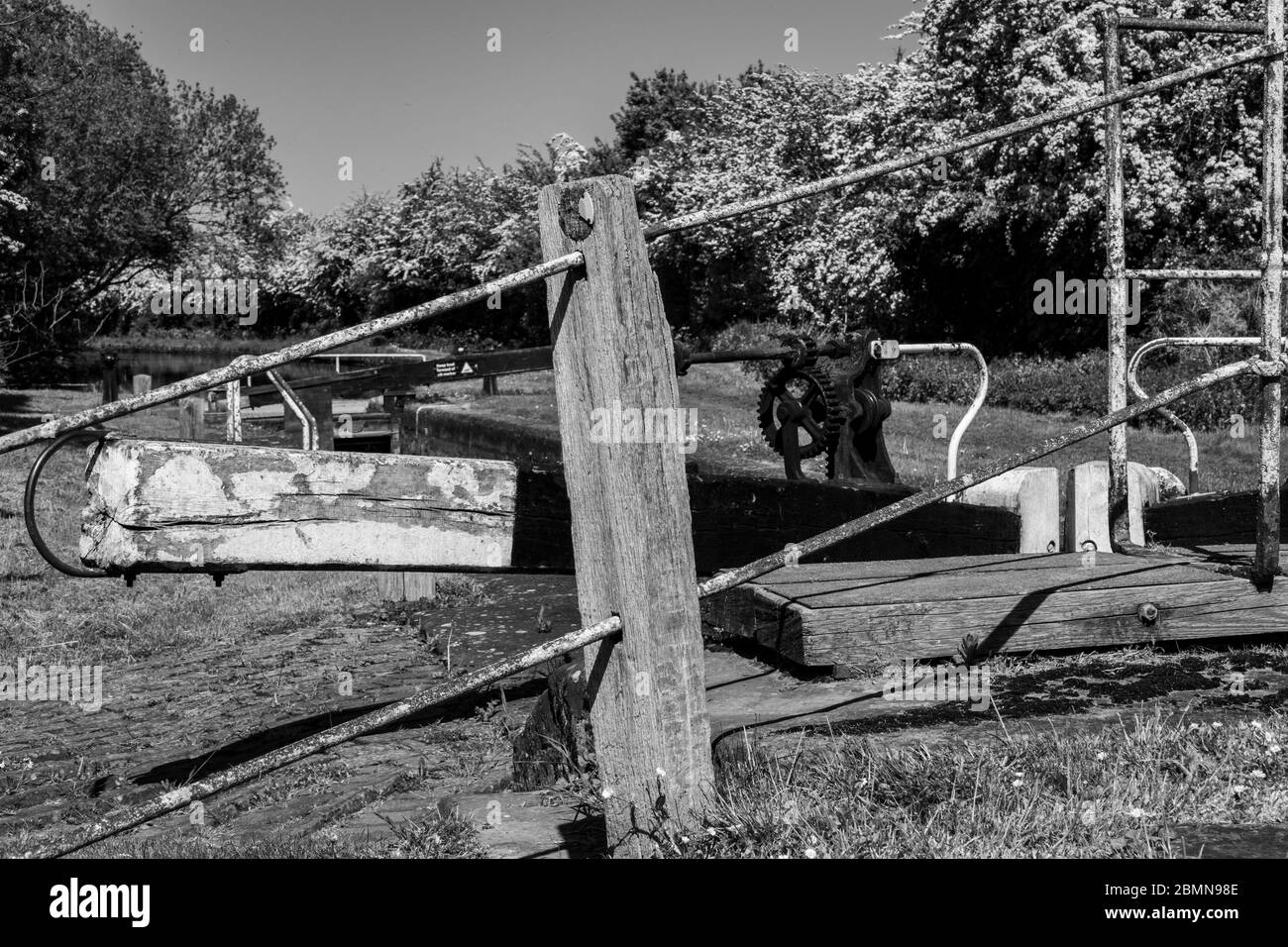 Campagna del Worcestershire Foto Stock